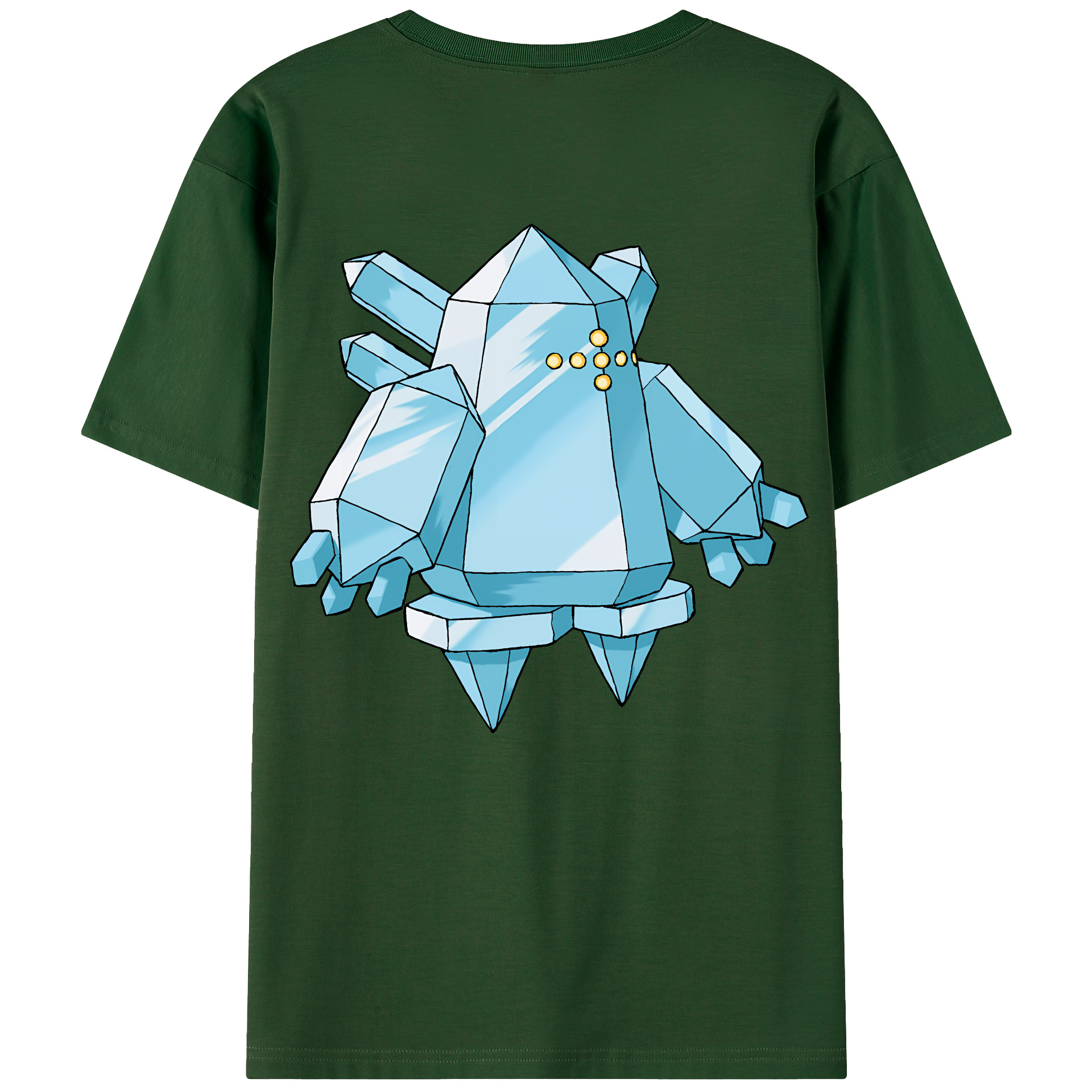 （画像用） ポケットモンスター Pokémon 綿100％半袖Tシャツ（背面プリント）